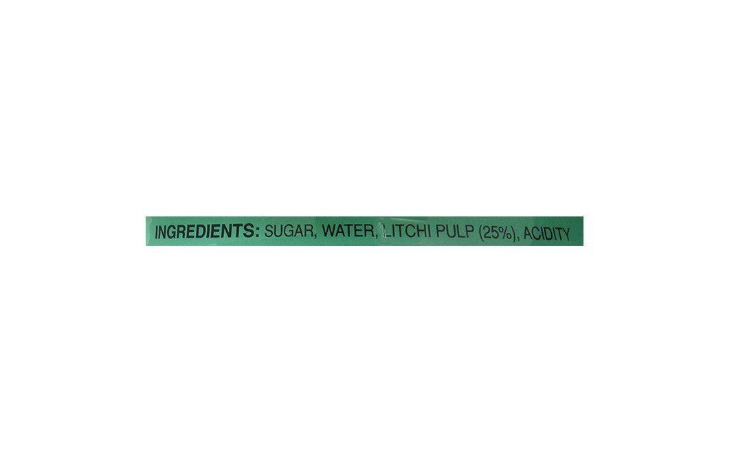 Guruji Litchi Squash    Plastic Bottle  750 millilitre